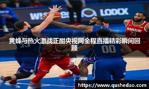 黄蜂与热火激战正酣央视网全程直播精彩瞬间回顾